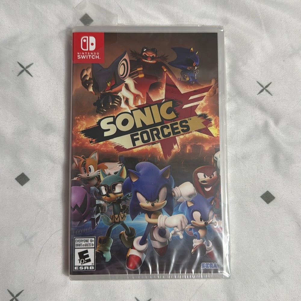 Brand new sealed Sonic Forces Nintendo Switch video game